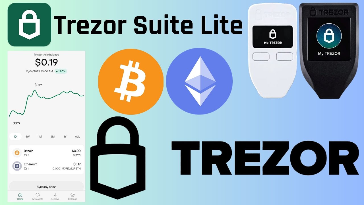 Trezor Suite main interface